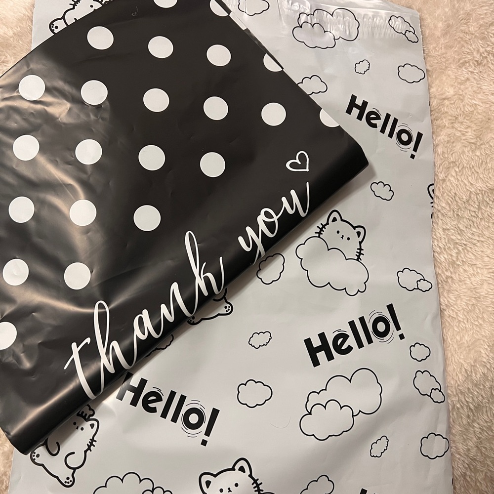 12x15.5 Black and White Polka Dot Gift Wrap for Parties